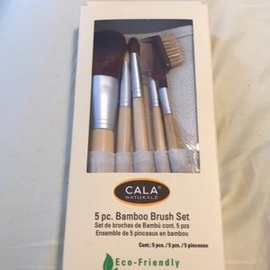 Cosmetic brushes. Eco friendly  bamboo